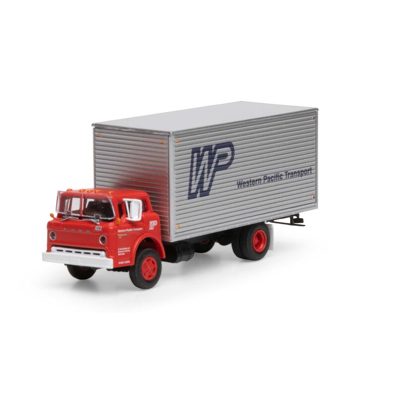 HO RTR Ford C Box Van, Western Pacific