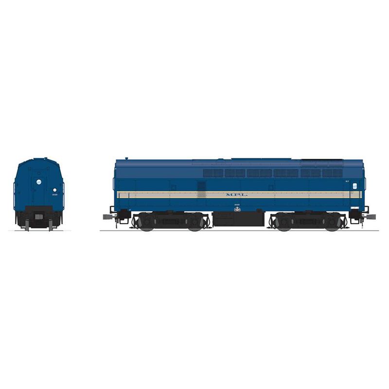 HO RF-16 Sharknose Locomotive B, MP 204B Eagle Paint