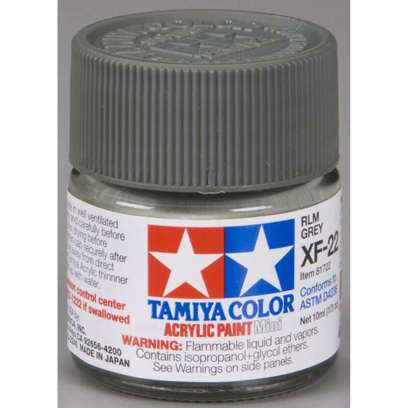 Acrylic Mini XF22, RLM Grey