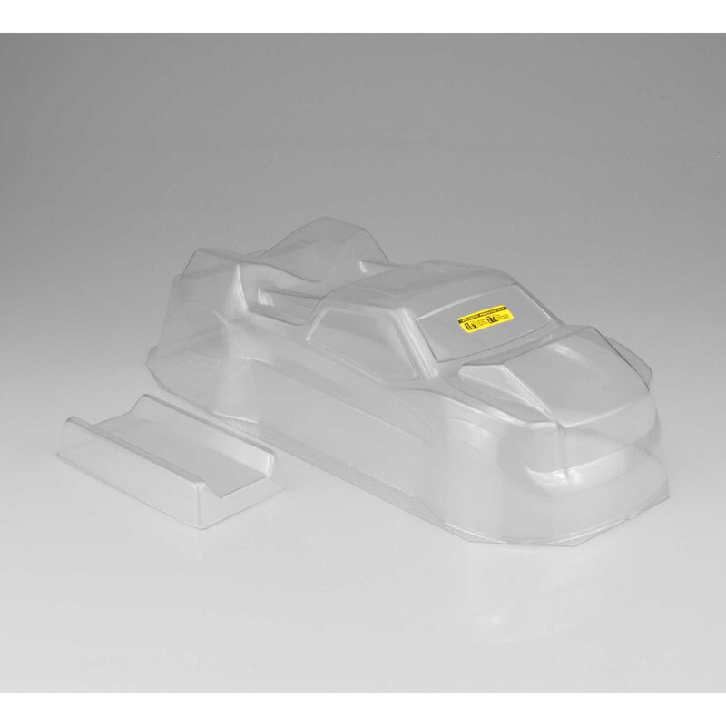 1/10 Finnisher Clear Body with Rear Spoiler: T6.1, YZ-2T