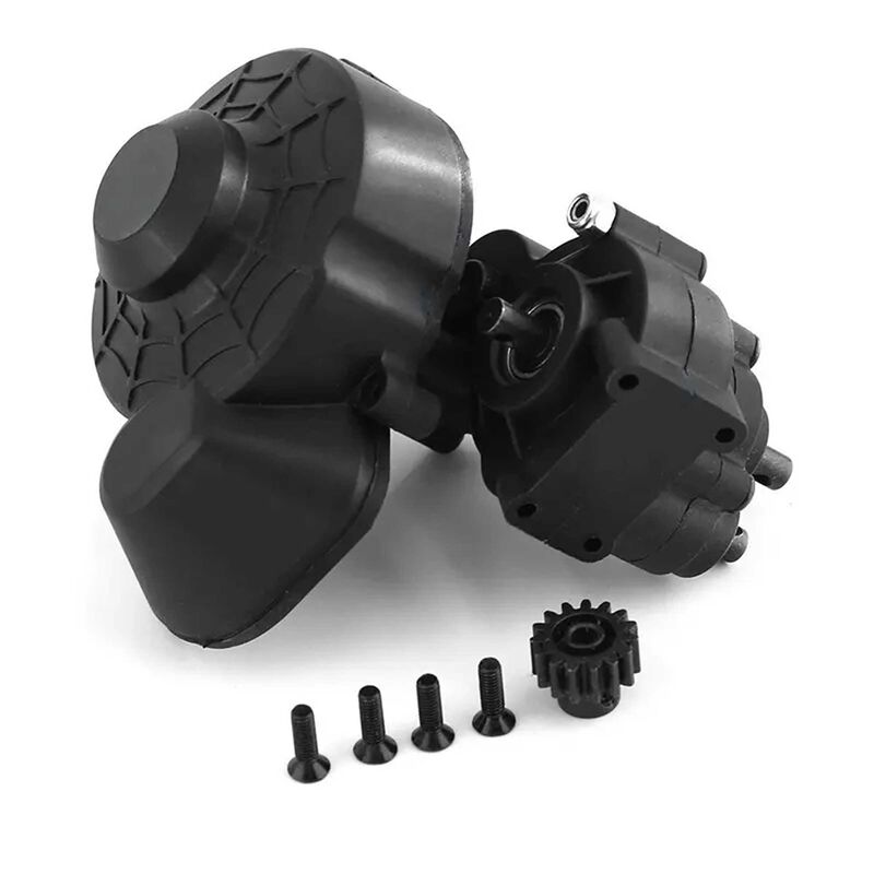 Plastic Main Gearbox w/ Gears for Axial 1/10 SCX-10 Honcho, Jeep & Dingo