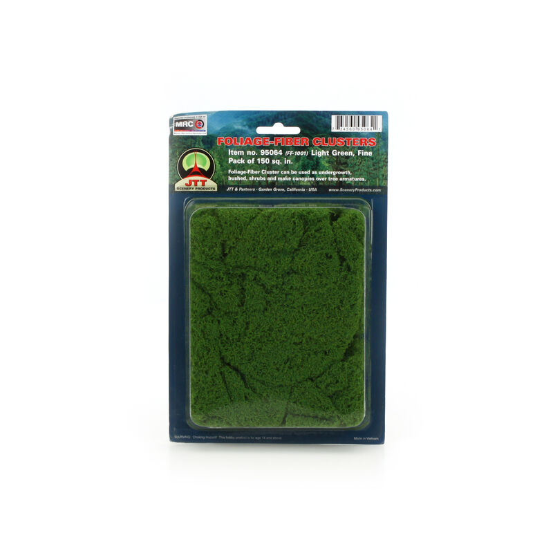 Fine Foliage-Fiber Cluster, Light Green