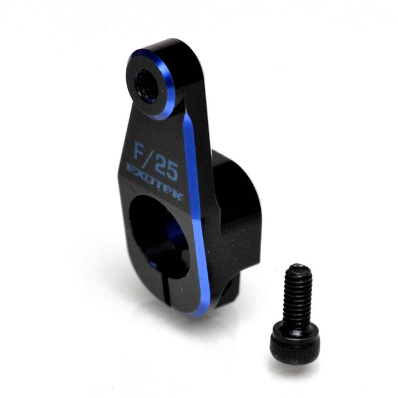 AE Heavy Duty Servo Horn, 7075 F/25 2 Color Anodized
