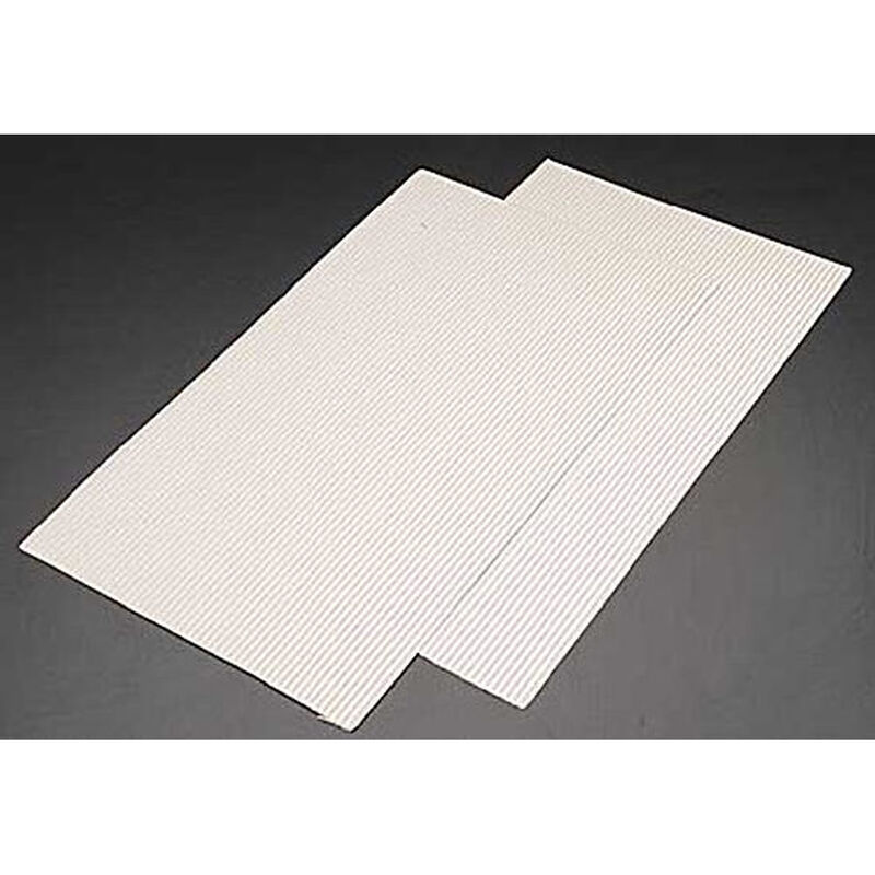 PS-13 HO Ribbed Roofs (2), White