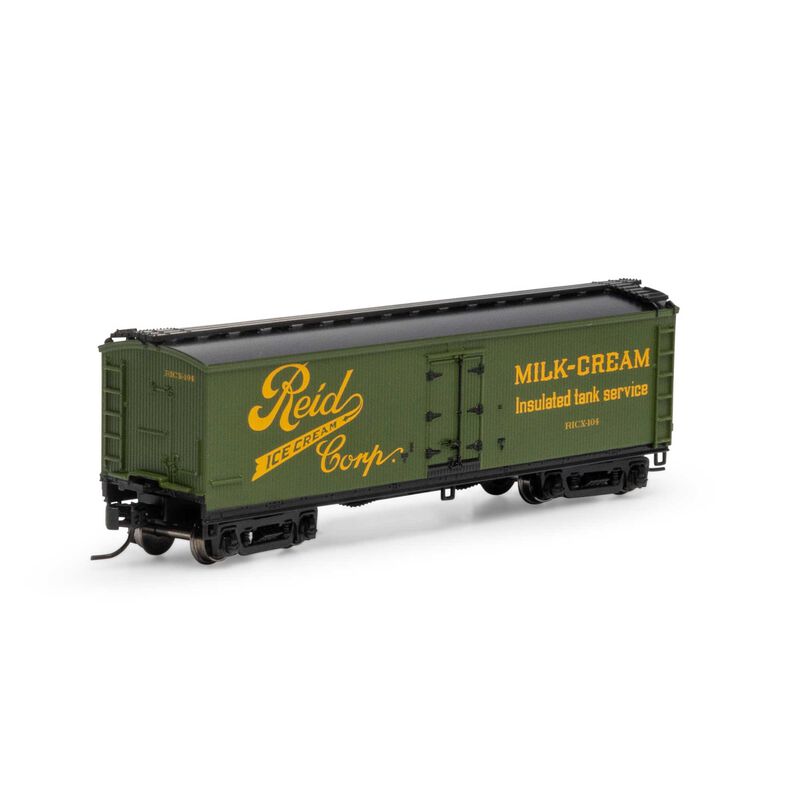 N 40' Pfaudler Milk Car, Reid Ice Cream #104