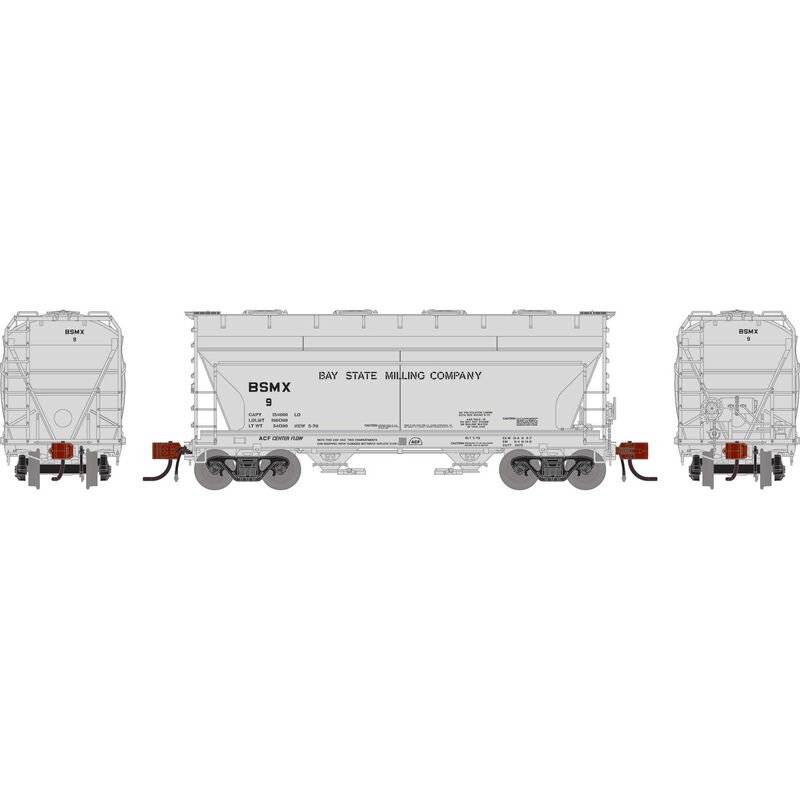 N ACF 2970 Covered Hopper, BSMX #9