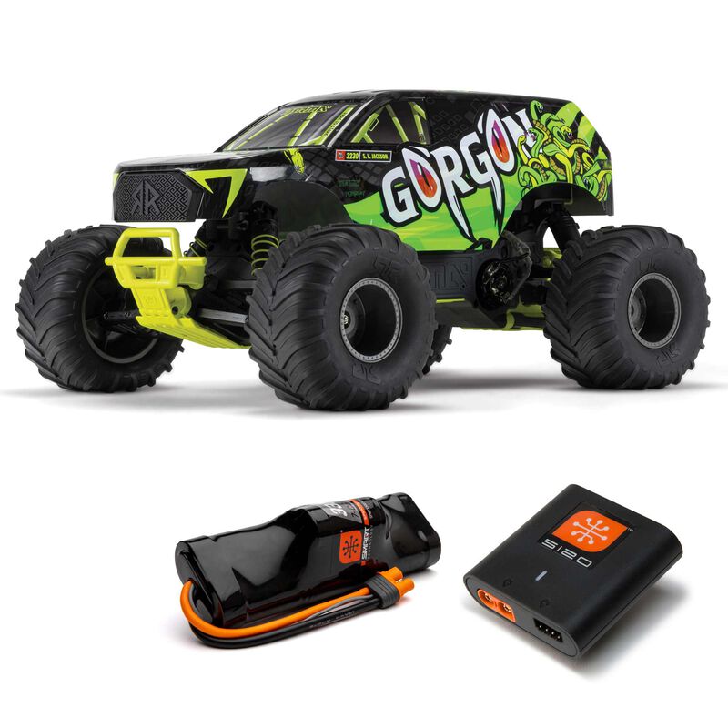 1/10 GORGON 2WD RTR Brushed Monster Truck (Battery & Charger Included)
