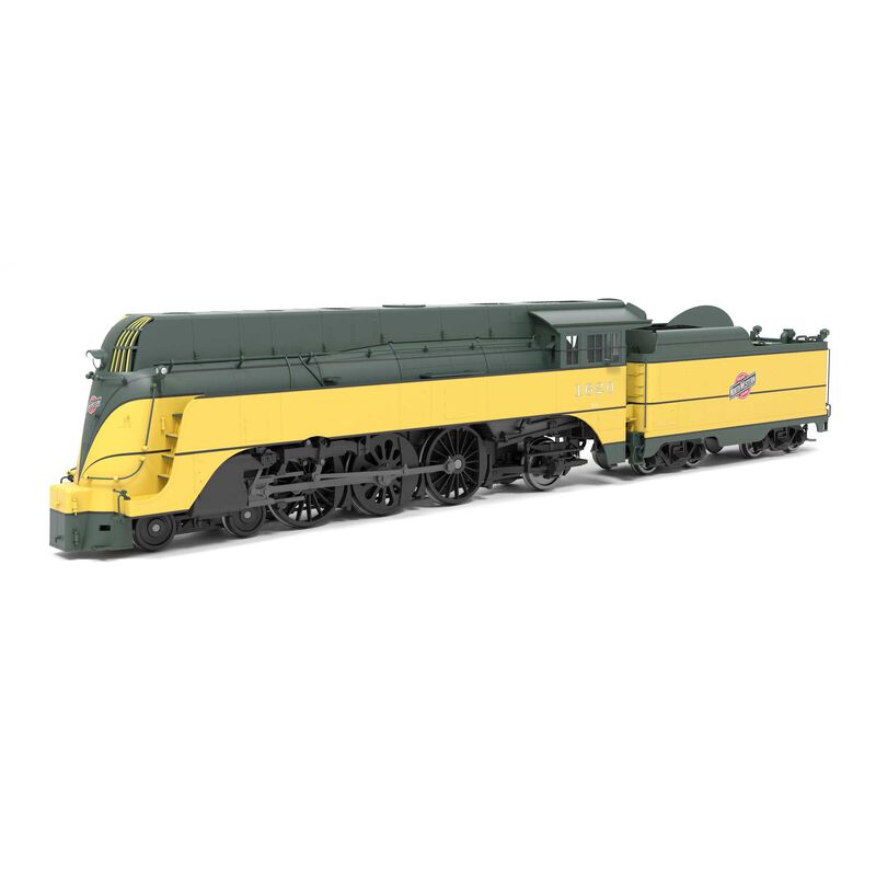 HO C&NW 4-6-2 "Yellow Jacket", #620, 1952 Appearance, Paragon4 Sound/DC/DCC