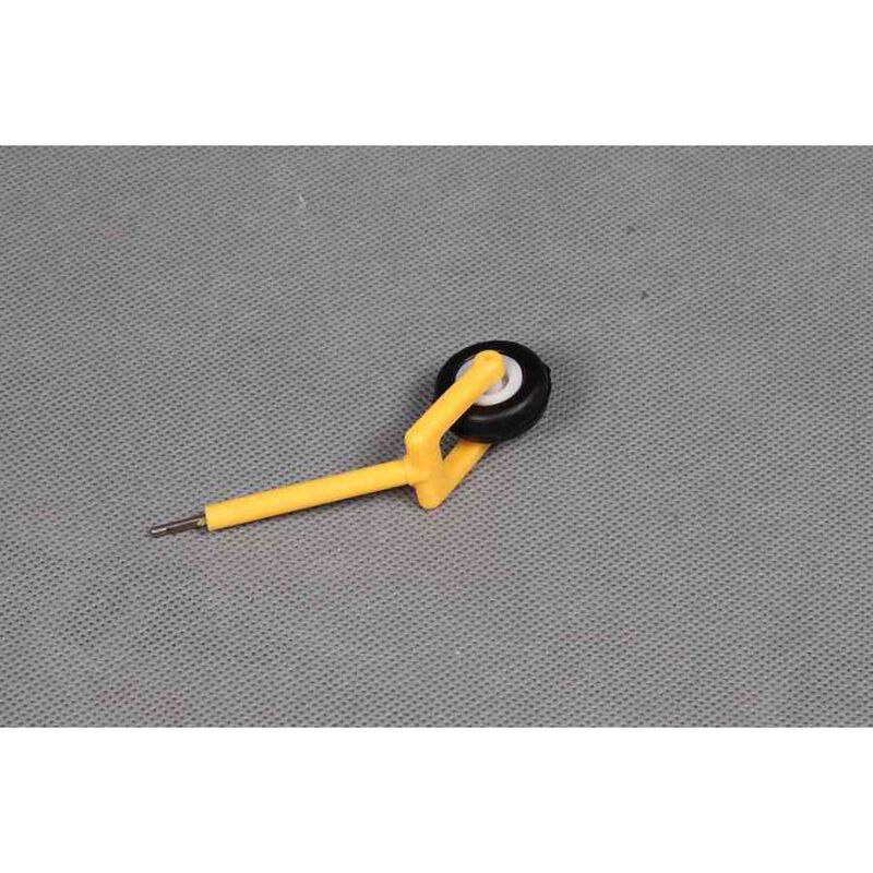 Rear Landing Gear: Waco Yellow