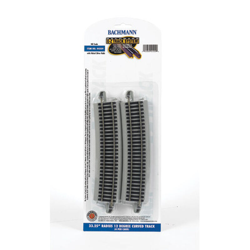 HO NS EZ 33-1/4" Radius Curve 12-Degree (4)