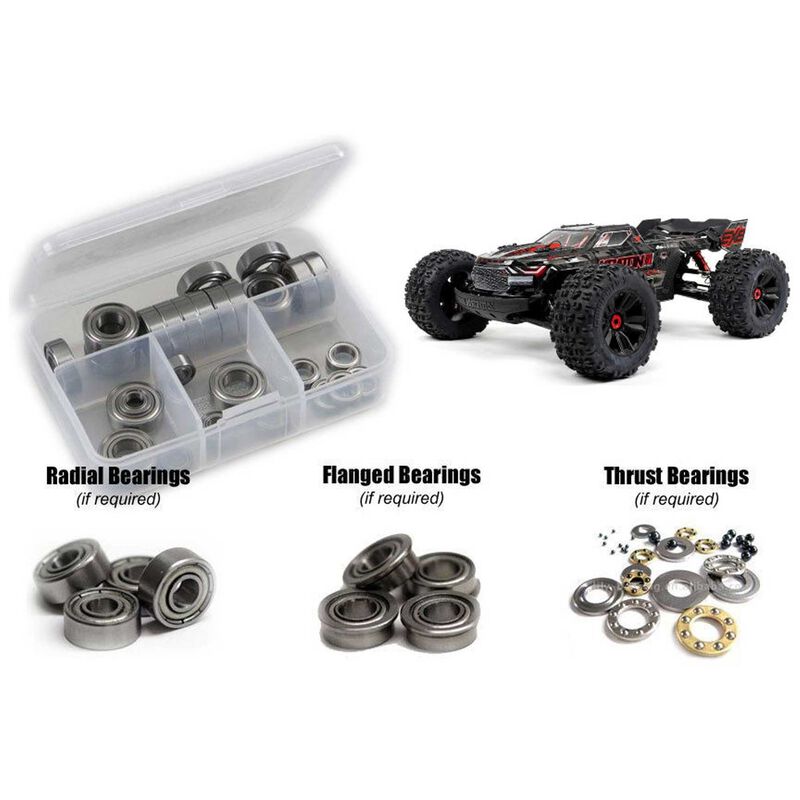 Metal Shielded Bearing Kit: 1/5 ARRMA Kraton EXB