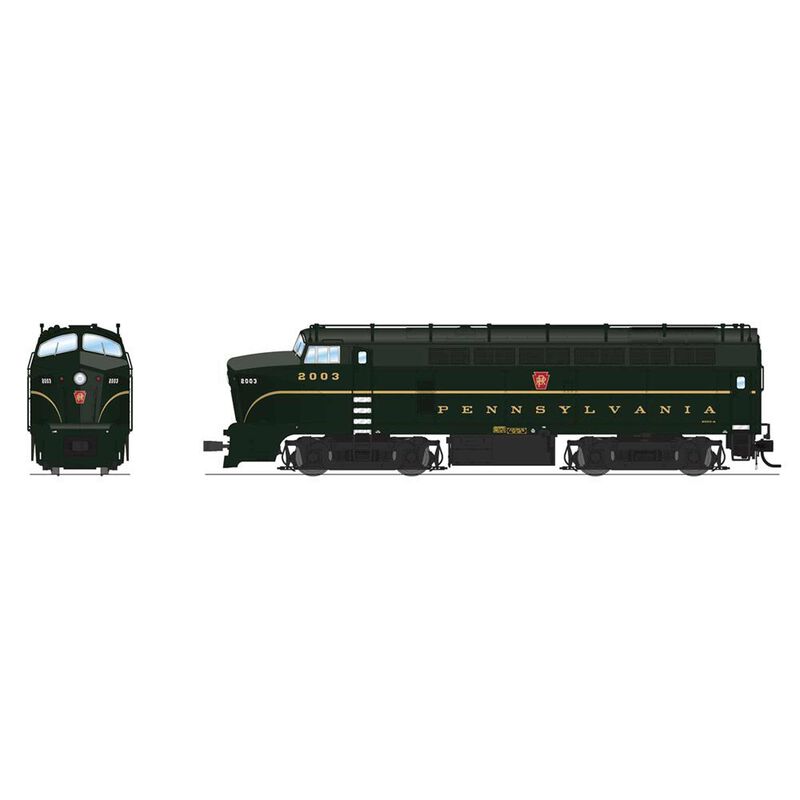 HO BF-16 Sharknose Locomotive A/B PRR 2003A / 2006B 1 Stripe with Paragon4