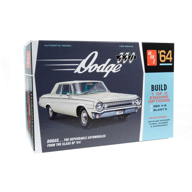 1/25 1964 Dodge 330 Model Kit
