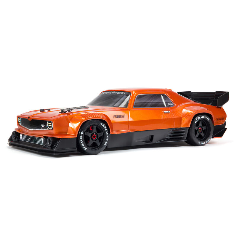 1/7 FELONY 6S AVC 4X4 RTR Brushless All-Road Street Bash, Orange - SCRATCH & DENT