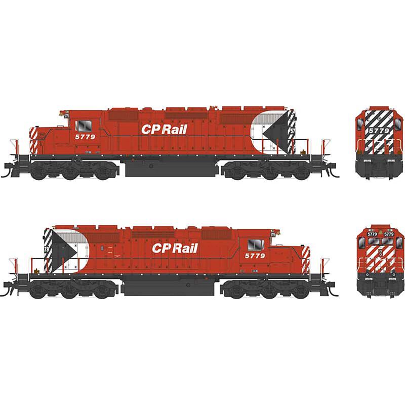 HO GMD SD40-2 Locomotive with DCC & Sound, CP 5779