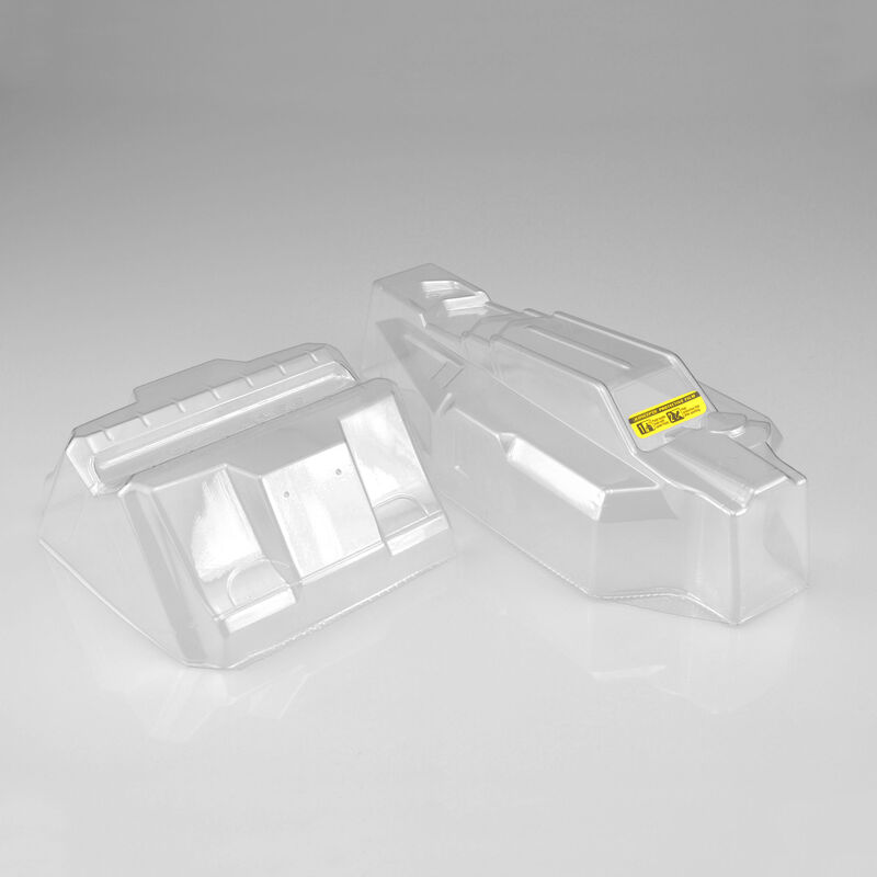 1/10 F2 Clear Body with Aero S-Wing: Tekno EB410