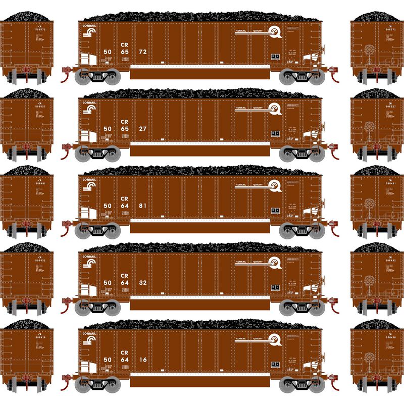 HO Bethgon Coalporter with Load, CR #2 (5)