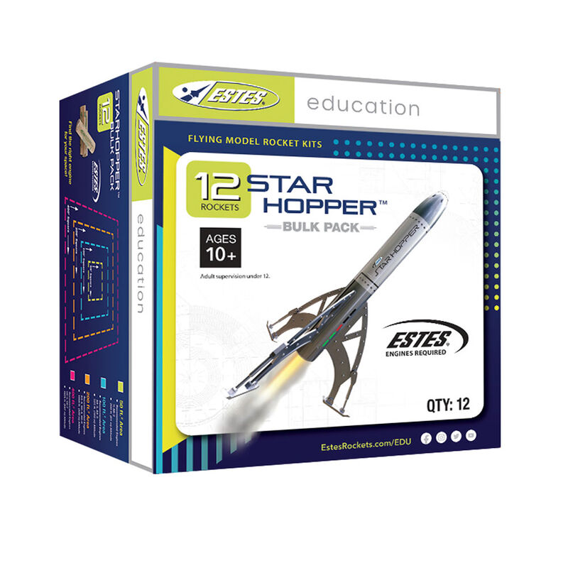 Star Hopper™ Model Rocket Bulk Pack (12)