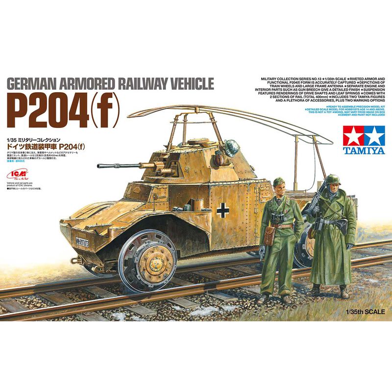 1/35 German Armored Railway Vehicle P204