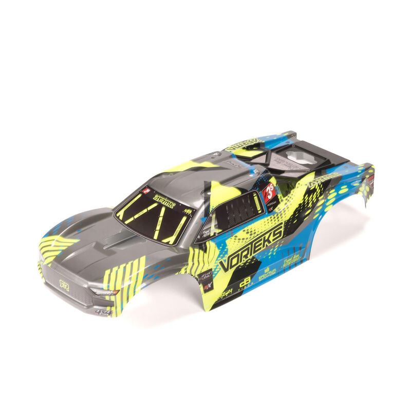 VORTEKS Clipless Painted Decaled Body, Teal
