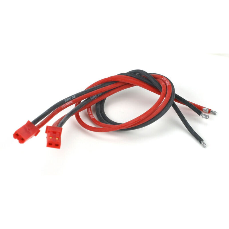 Connector with Lead: JST Male (2)