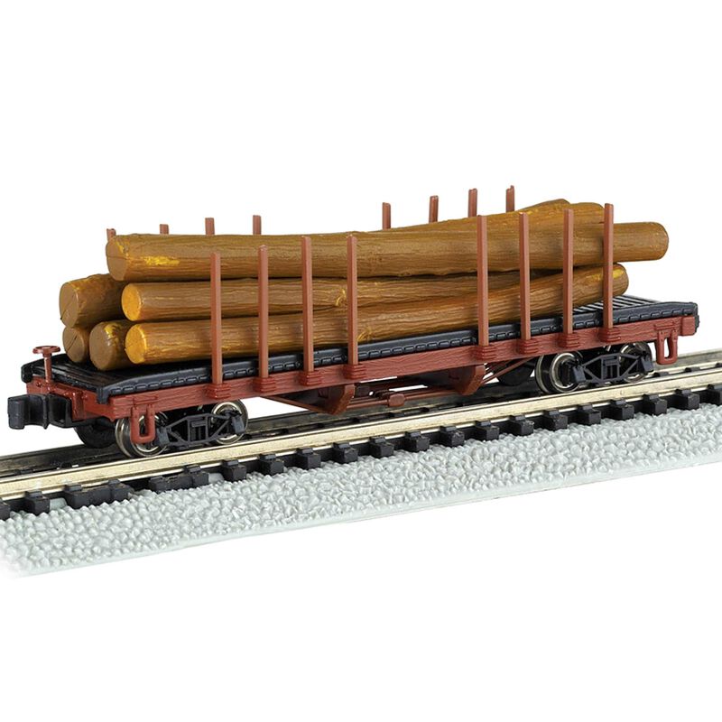 N ACF 40' Log Car, 1935-1960