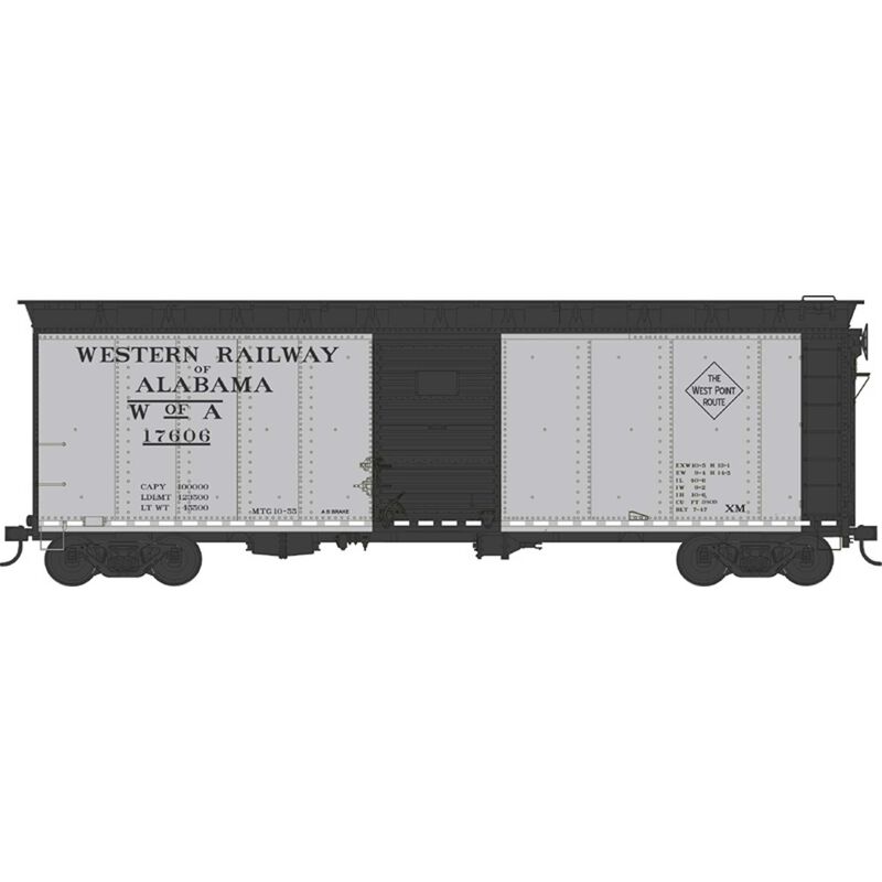 HO 40ft Boxcar WA #17606