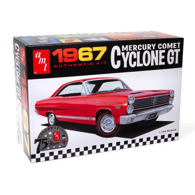 1/25 1967 Mercury Cyclone GT Model Kit