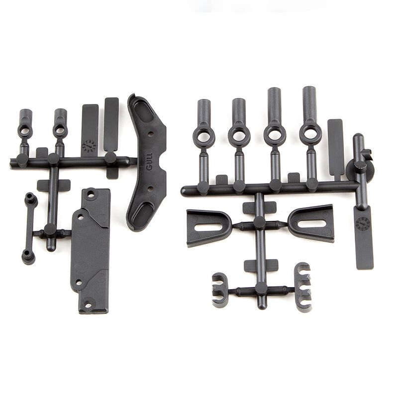 Tower Covers, Wire Clips & Rod Ends, 1/10 Team Associated RC10B6.3