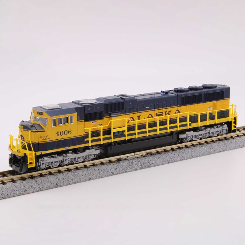 (N) SD70MAC Alaska Railroad #4015 "Spirit of North Pole" w/ Preinstalled DCC