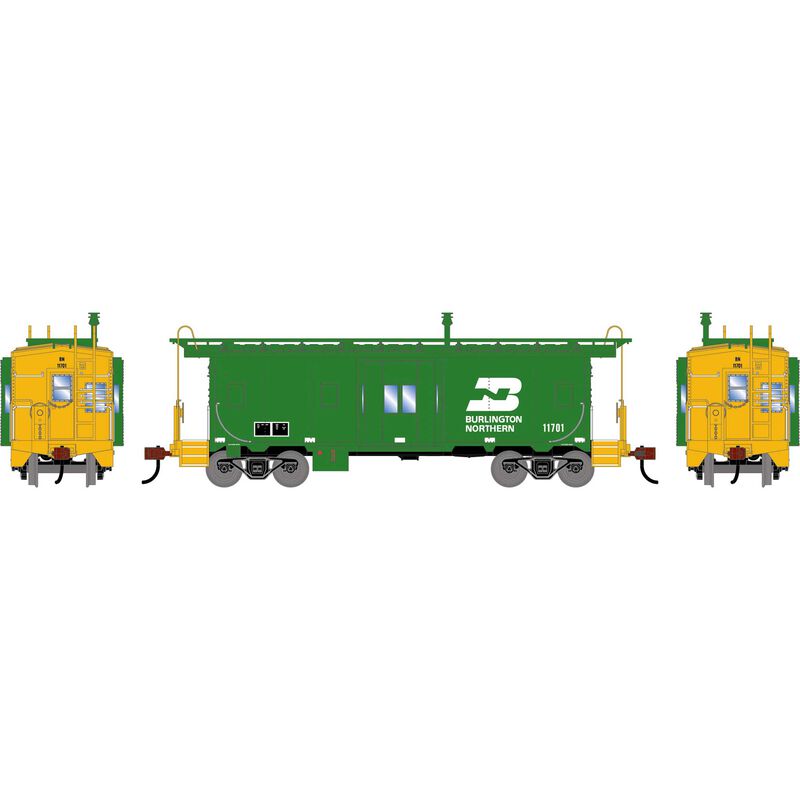HO ATH Bay Window Caboose, BN #11701