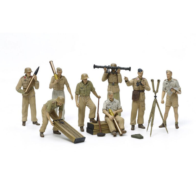 1/35 German Artillery Crew Afr Cor Luftwaffe