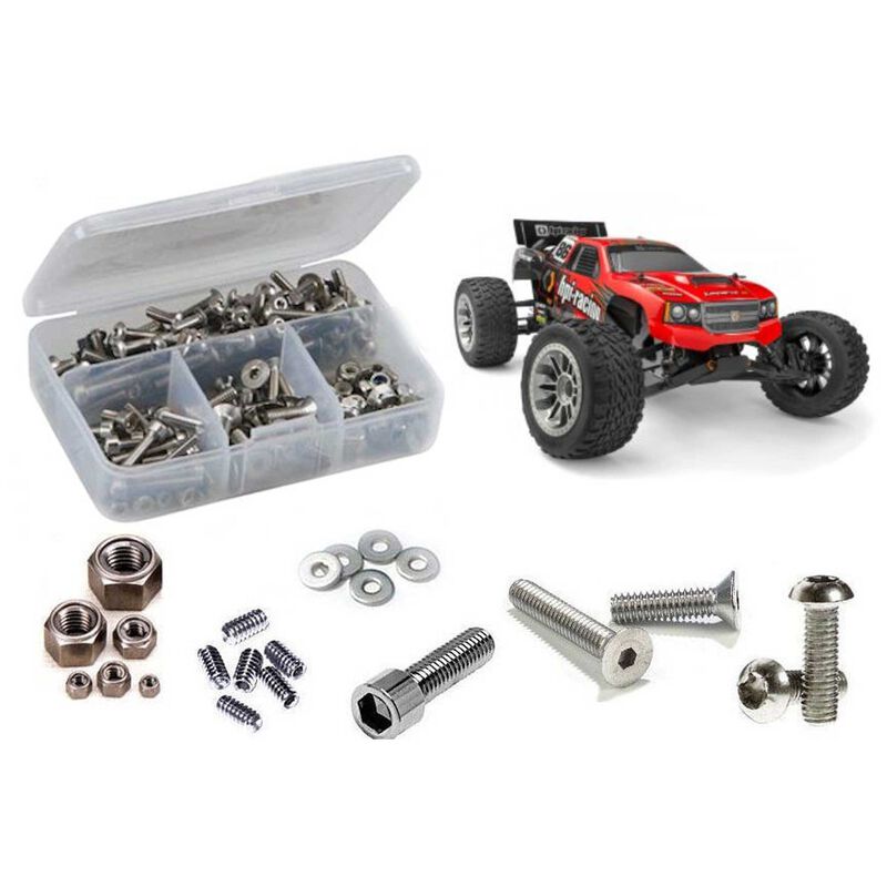Stainless Steel Screw Kit, 1/10 HPI Jumpshot ST V2