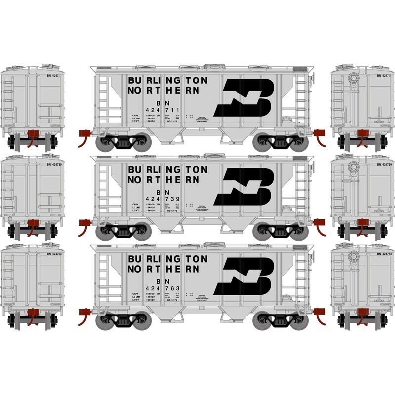 HO PS-2 2003 2-Bay Hopper, BN (3)