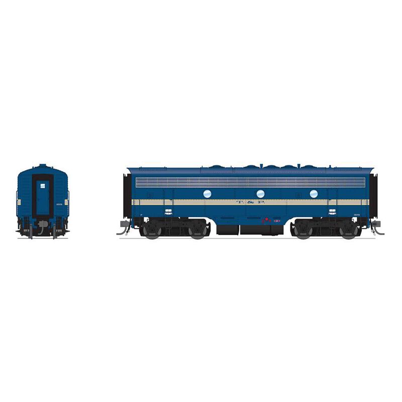 HO EMD F7B Locomotive, T&P 1517B, Eagle Scheme