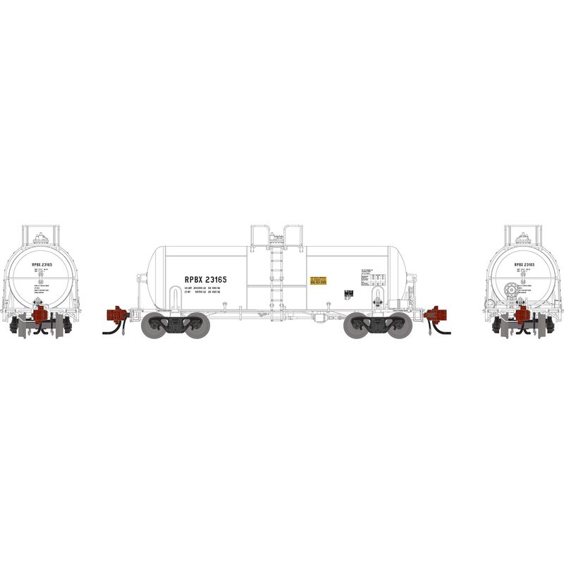 N 13K Gallon Acid Tank Car, RPBX #23165