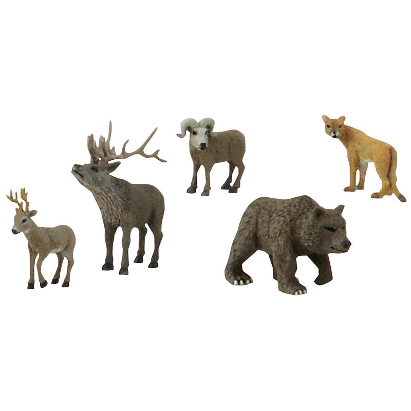 Scene-A-Rama Scene Setters North American Wildlife