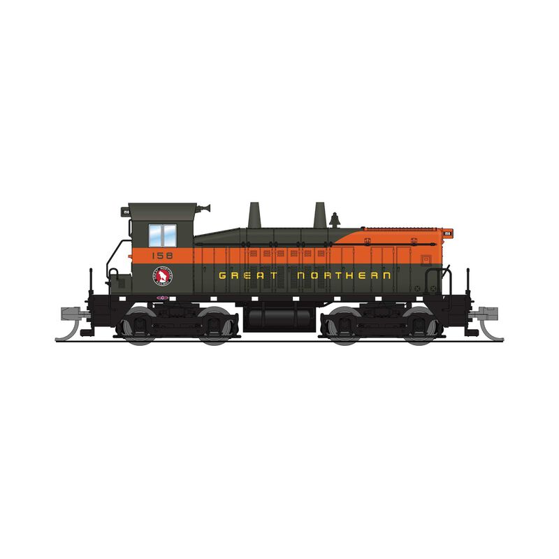EMD NW2 Switcher, GN 158, Simplified Empire Builder, Paragon4 Sound/DC/DCC, N