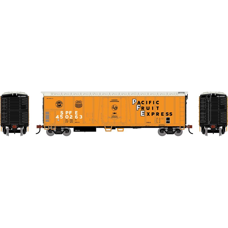 HO RND 50' Exterior Post Mechanical Reefer, SPFE #450263