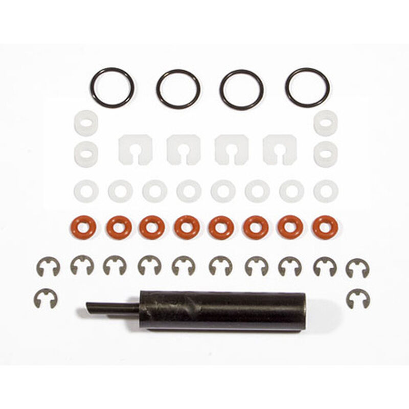 RC10 Shock Rebuild Set, 1/10 Team Associated RC10 (2)