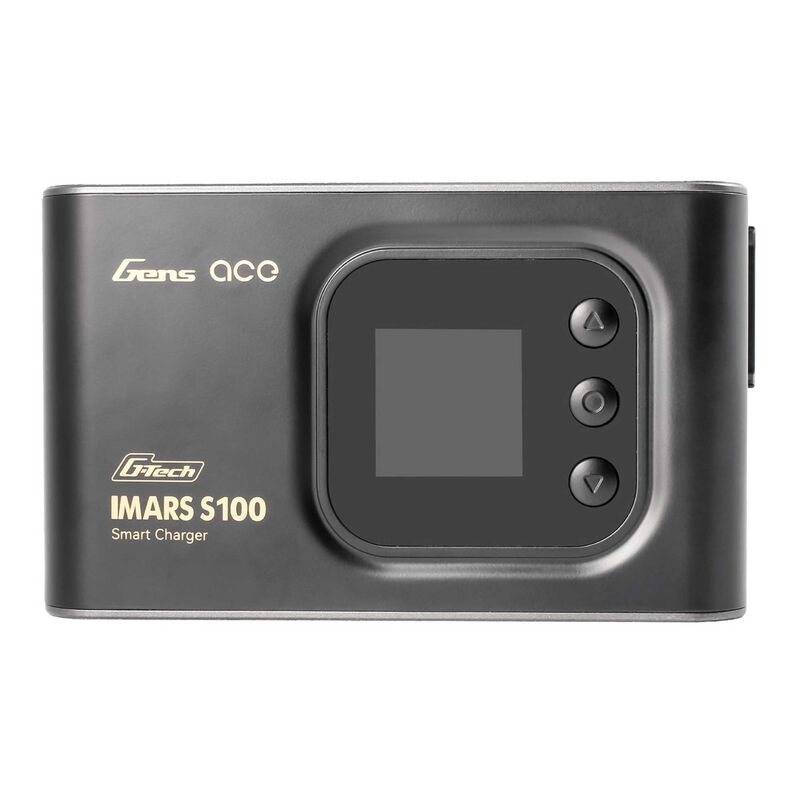 Gens Ace IMars S100 G-Tech AC Balance RC Battery Smart Charger-Black