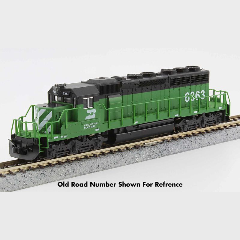 N EMD SD40-2 Burlington Northern #6361
