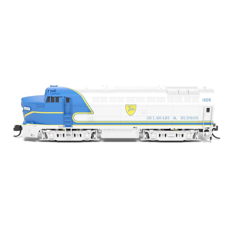 N RF-16 Sharknose A Locomotive, Delaware & Hudson #1216 Blue Warbonnet with DCC & Sound