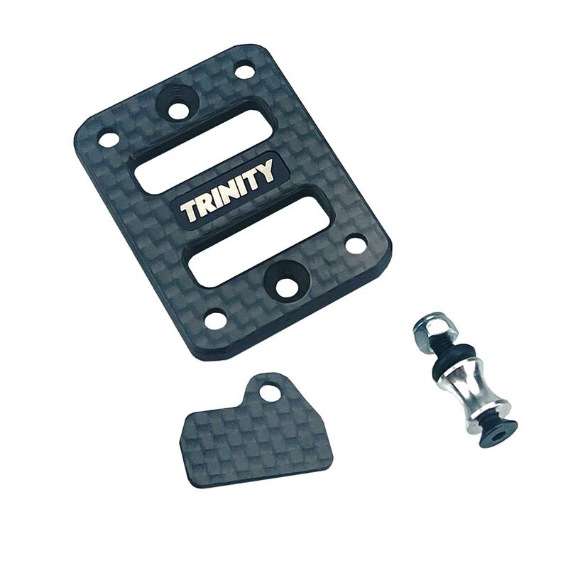 Center Diff Plate & Wire Guard: TLR X/E 2.0