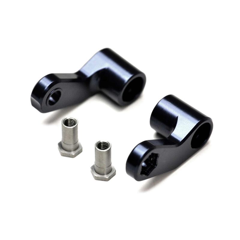 Steering Cranks, 1 Pair 7075 W/ Steel Posts: Eb410