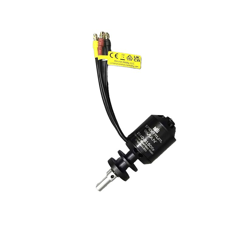 Brushless Motor 2840-3150Kv 6-Pole: Viper 64mm EDF Jet