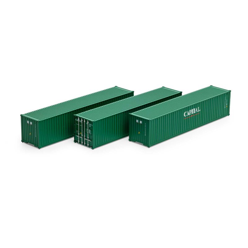 HO 40' Low Cube Container, CLHU #1 (3)