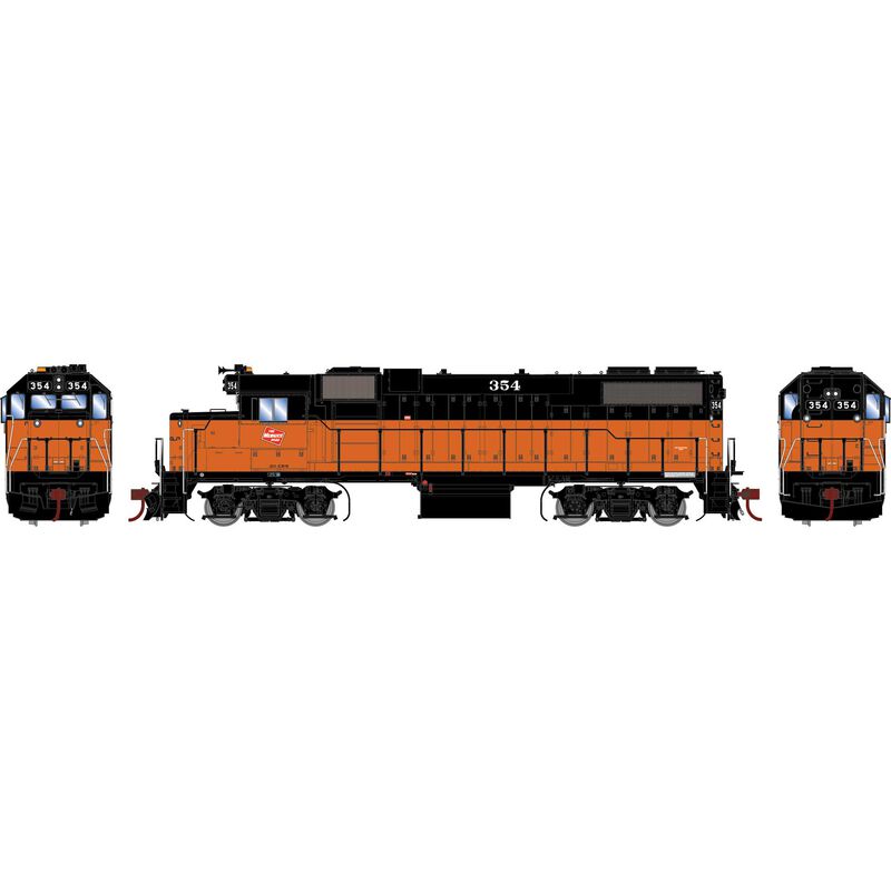 HO GP38-2 Locomotive, MILW #354