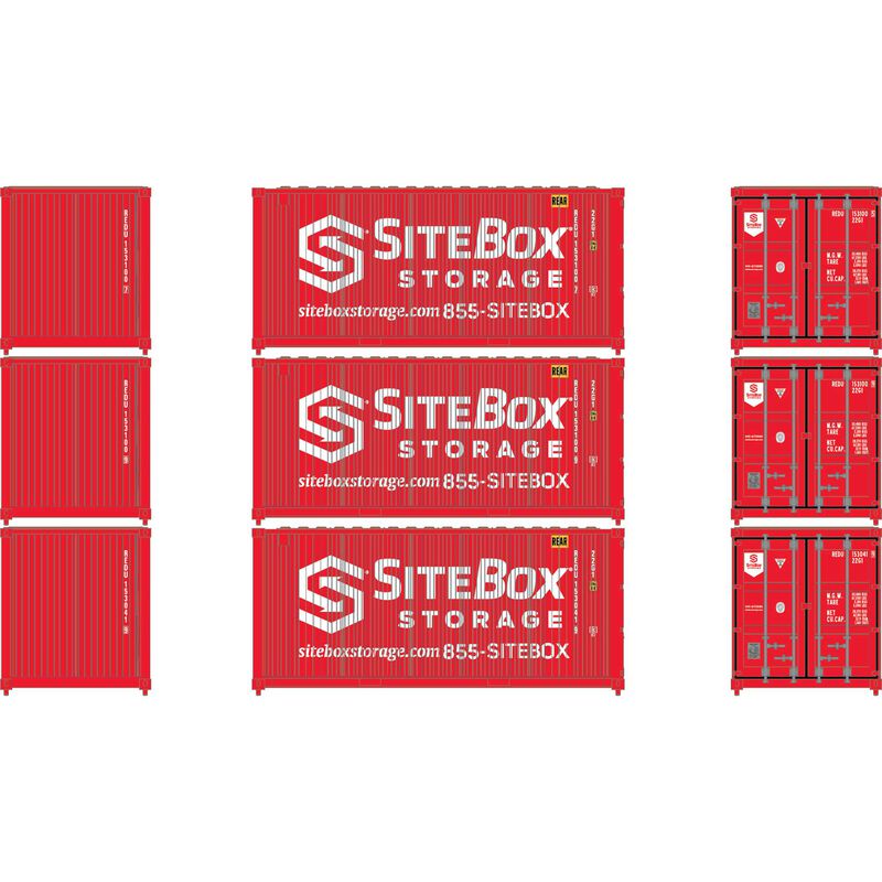 N ATH 20' Corrugated Containers, REDU #1531009/1530419/931313 (3)