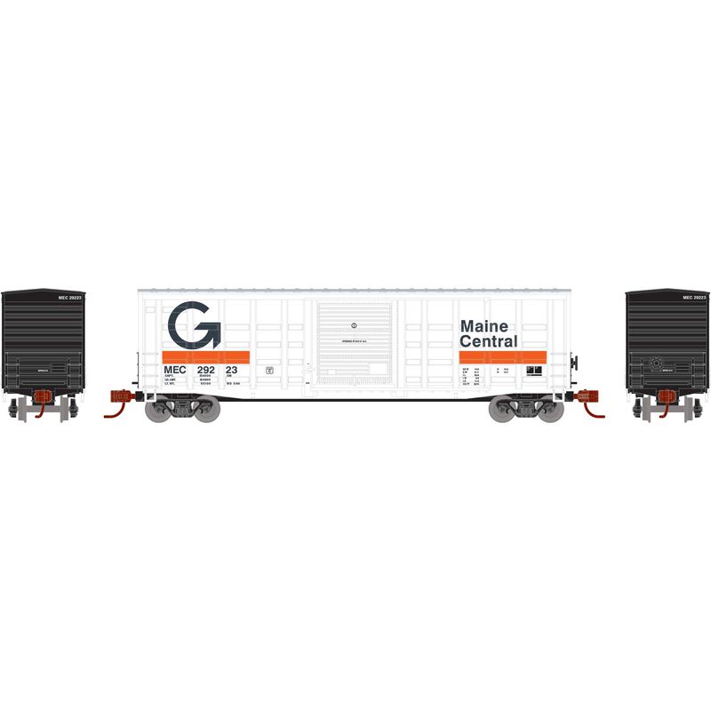 N 50' Waffle Box Car, MEC #29223